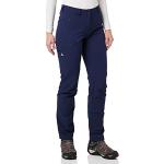 Pantalons de randonnée Schöffel Ascona bleus Taille S look fashion pour femme 
