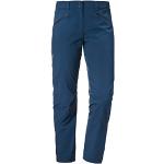 Pantalons de randonnée Schöffel Hestad bleus Taille L look fashion pour femme 