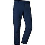 Schöffel Pantalon Folkstone Zip Off-Homme-Bleu (dress blues)-FR : S (Taille Fabricant : 23)