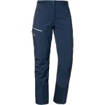 Pantalons de randonnée Schöffel bleus en polyester Taille XXL look fashion pour femme 