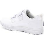 Baskets velcro Scholl blanches Pointure 40 look fashion pour homme 