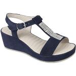 Sandales nu-pieds Scholl bleues Pointure 37 look fashion pour femme 