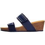 Sandales compensées Scholl bleues Pointure 38 look fashion pour femme 