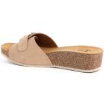 Sandales compensées Scholl beiges Pointure 35 avec un talon entre 3 et 5cm look fashion pour femme 