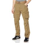 Schott NYC Homme Pantalon Army Pants, Beige, 31 EU
