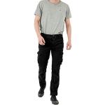 Pantalons slim Schott NYC noirs en coton lavable en machine Taille XL look fashion pour homme en promo 