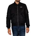 Blousons bombers Schott NYC noirs à manches longues Taille XL look casual 