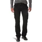 Pantalons Schott NYC noirs en coton look fashion pour homme 