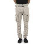 Pantalons Schott NYC gris en coton Taille M W32 L32 look fashion pour homme en promo 