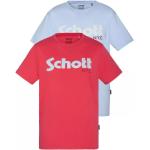 T-shirts Schott NYC multicolores Taille XXL pour homme en promo 