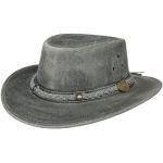 Chapeaux de cowboy Scippis noirs 59 cm Taille L look fashion pour homme 
