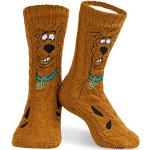 Chaussettes marron en fourrure à motifs Scooby-Doo Tailles uniques classiques pour homme 