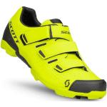 Chaussures de vélo Scott jaunes Pointure 48 look fashion pour homme 