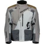 Vestes de moto  Scott gris clair en fil filet imperméables coupe-vents respirantes Taille L 