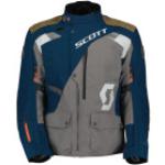 Vestes de moto  Scott bleus foncé en fil filet imperméables coupe-vents respirantes Taille XS 