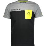 T-shirts basiques Scott Textiles Team Factory gris Taille XL en solde 