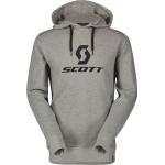 Vêtements de sport Scott gris clair en éponge bio à capuche 