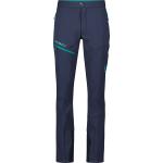 Pantalons de ski Scott bleues foncé en shoftshell stretch Taille S look fashion pour homme 