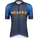 Maillots de cyclisme Scott orange Taille XXL look fashion pour homme 