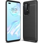 Coques Huawei P40 grises à rayures 