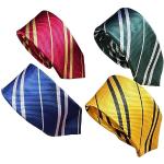 Cravates vertes Harry Potter Poufsouffle Taille M look fashion pour homme en promo 