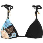 Hauts de bikini Seafolly noirs à fleurs Taille XS look vintage pour femme 