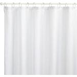 Sealskin rideau de douche de madère, Polyester, Blanc, 240 x 200 cm