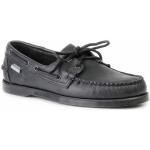 Chaussures casual Sebago Docksides noires Pointure 41 avec un talon jusqu'à 3cm look casual pour homme 
