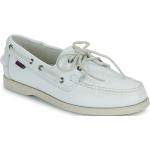 Chaussures casual Sebago blanches Pointure 44 look casual pour homme 