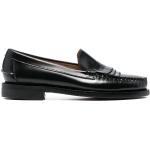 Chaussures casual Sebago noires à franges à bouts ronds look casual en promo 