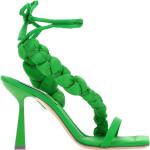 Sebastian Milano - Shoes > Sandals > High Heel Sandals - Green -