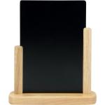 Securit® Ardoise de table Elegant medium - Bois avec finition hêtre laqué - 15x21cm - marron ELE-B-ME
