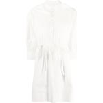Robes chemisier See by Chloé blanches avec broderie à manches trois-quart Taille XS pour femme en promo 