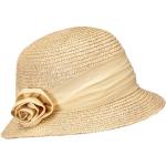 Chapeaux cloches Seeberger beiges en paille Taille M look fashion pour femme 