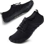 Chaussures de volley-ball noires en caoutchouc à clous Pointure 42 look fashion 