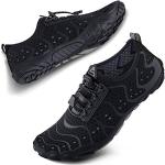 Chaussures de randonnée noires en caoutchouc à clous Pointure 39 look fashion 