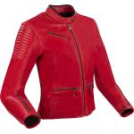 Vestes de moto  Segura rouges look urbain pour femme en promo 