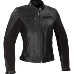 Vestes de moto  Segura noires en cuir de buffle Taille XL pour femme en promo 