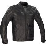 Vestes de moto  Segura noires en cuir Taille 3 XL en promo 