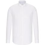 Chemises Seidensticker blanches en coton sans repassage à manches longues Taille XS look business pour homme en promo 
