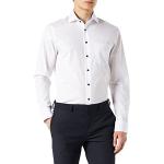 Chemises Seidensticker blanches en coton en soie Taille XS look casual pour homme 