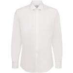 Chemises Seidensticker blanches en coton en soie à manches longues col kent Taille XS look sportif pour homme 