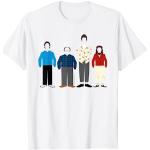 Seinfeld Character Silhouettes T-Shirt