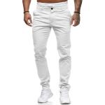 Pantalons chino blancs Taille XL look streetwear pour homme 