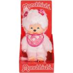 Bandai - Peluche Monchhichi - Kiki garçon avec bavoir rouge - 45 cm