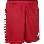 Shorts de handball Select rouges à rayures en polyester Pays respirants look fashion pour homme 