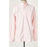 Chemises Selected Homme roses à manches longues à manches longues Taille M pour homme en promo 
