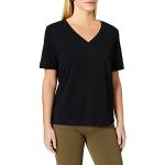 SELECTED FEMME Slfstandard SS V-Neck Tee Noos T-Shirt, Noir (Black), 44 (Taille Fabricant: X-Large)