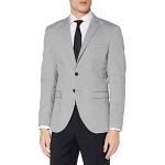 Blazers Selected Homme gris clair en polyester à manches longues Taille 3 XL look fashion pour homme en promo 