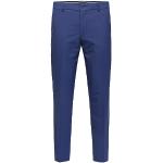 Pantalons de costume Selected Homme bleus Taille 3 XL look fashion pour homme 